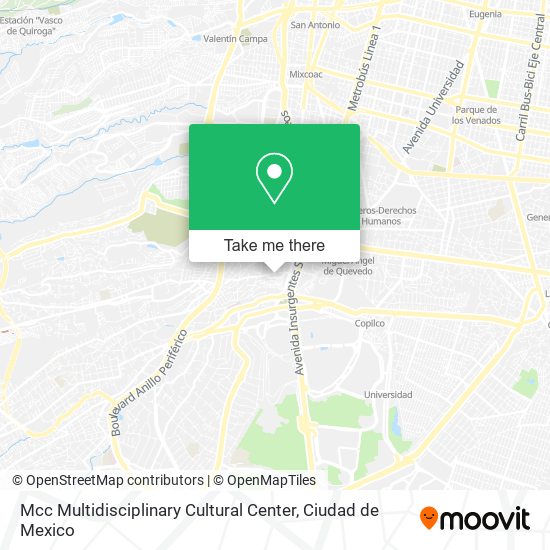 Mcc Multidisciplinary Cultural Center map