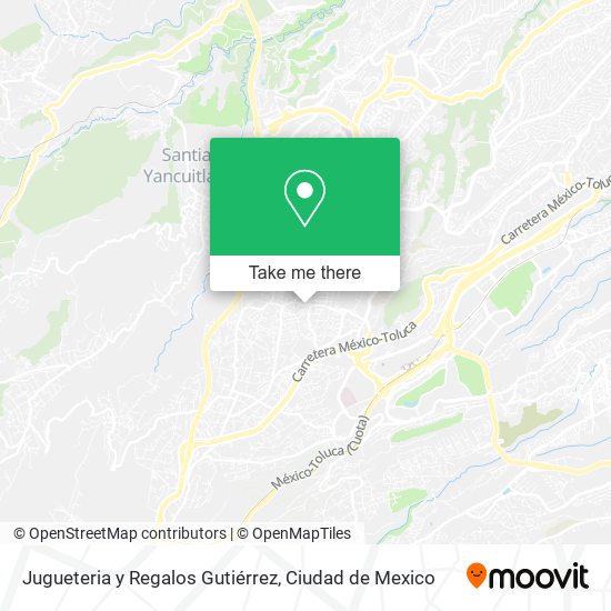 Jugueteria y Regalos Gutiérrez map