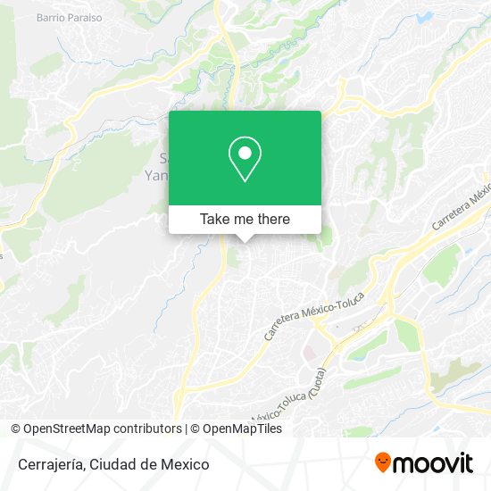 Cerrajería map