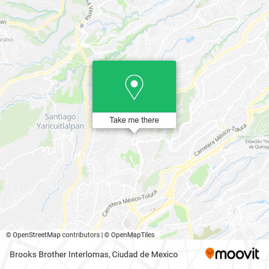 Brooks Brother Interlomas map