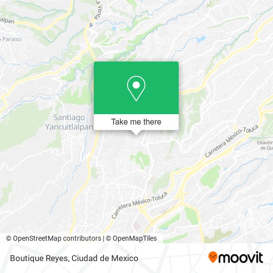 Boutique Reyes map
