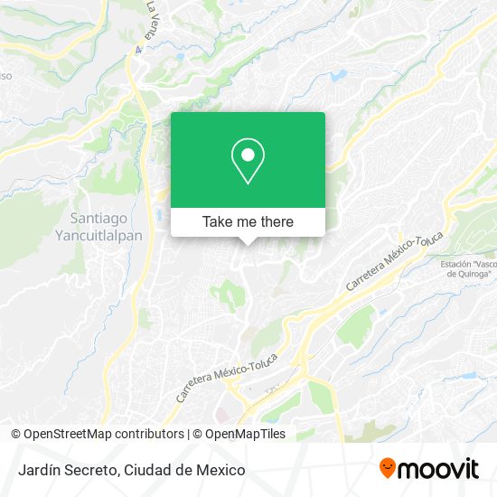 Mapa de Jardín Secreto