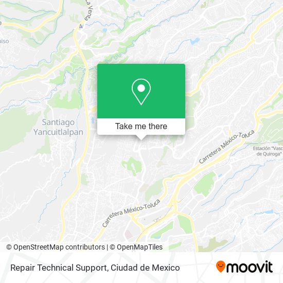 Repair Technical Support map