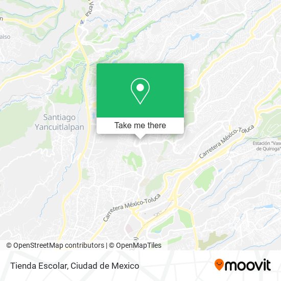 Mapa de Tienda Escolar