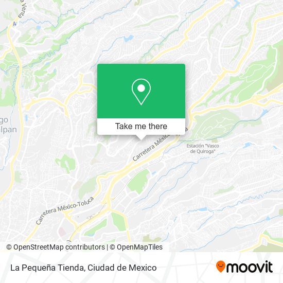 Mapa de La Pequeña Tienda