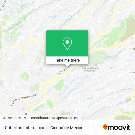 Mapa de Cobertura Internacional