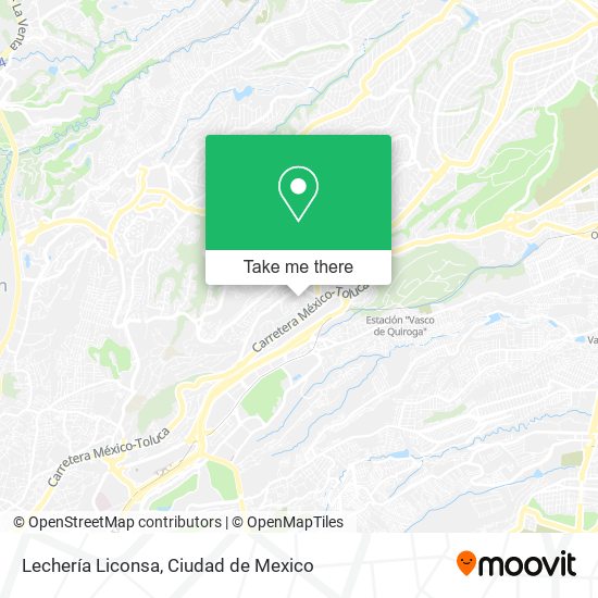 Mapa de Lechería Liconsa