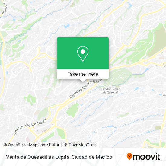 Venta de Quesadillas Lupita map