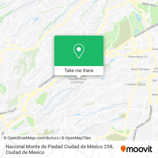 Nacional Monte de Piedad Ciudad de México 258 map