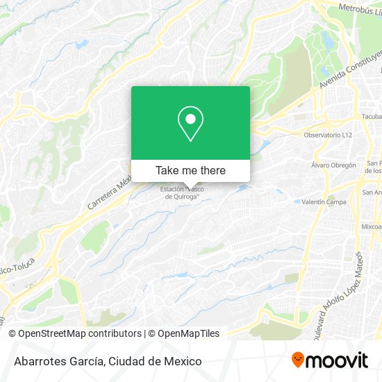Abarrotes García map