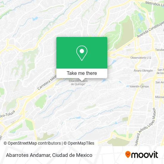 Abarrotes Andamar map