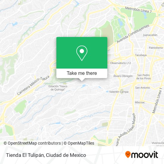 Tienda El Tulipán map