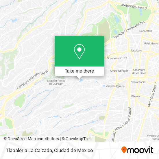 Tlapaleria La Calzada map