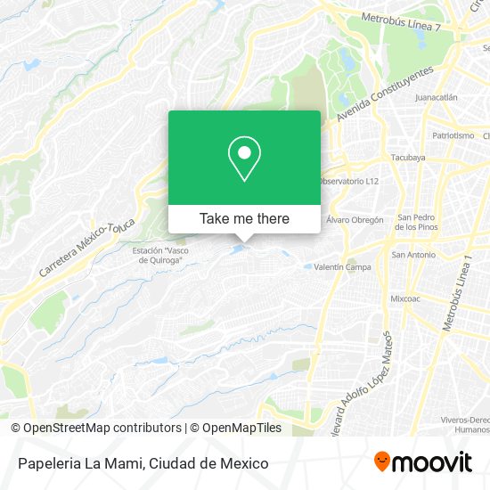 Papeleria La Mami map