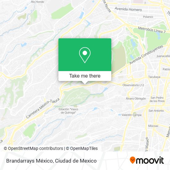 Brandarrays México map