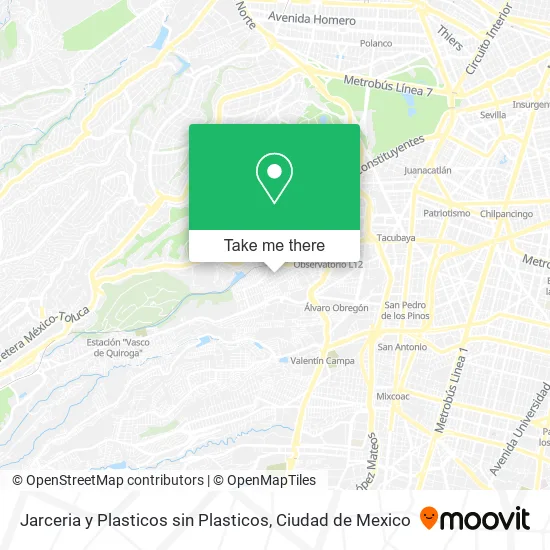 Jarceria y Plasticos sin Plasticos map
