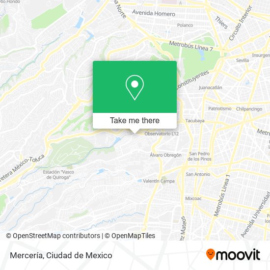 Mercería map