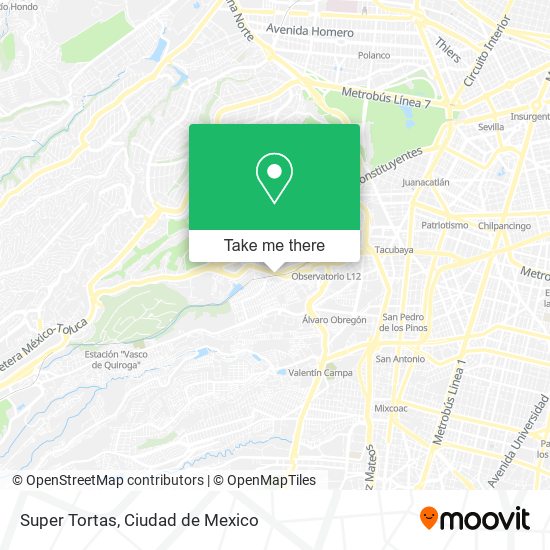 Mapa de Super Tortas