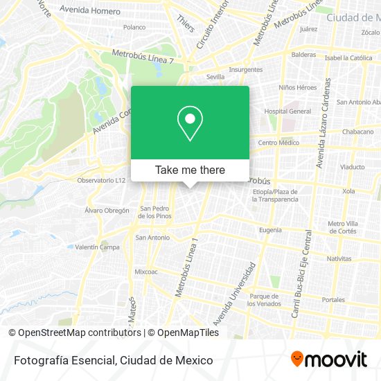 Fotografía Esencial map