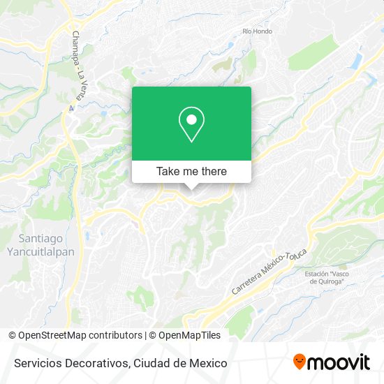 Mapa de Servicios Decorativos