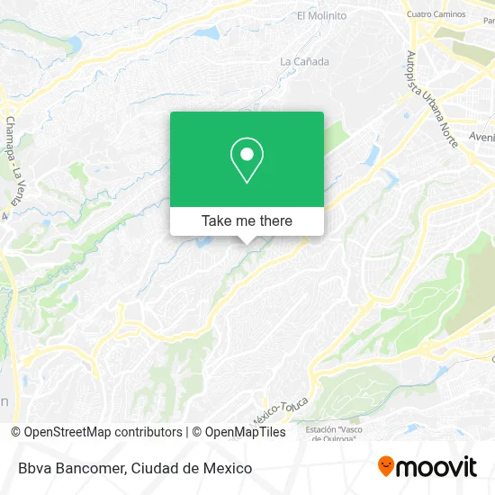 Bbva Bancomer map
