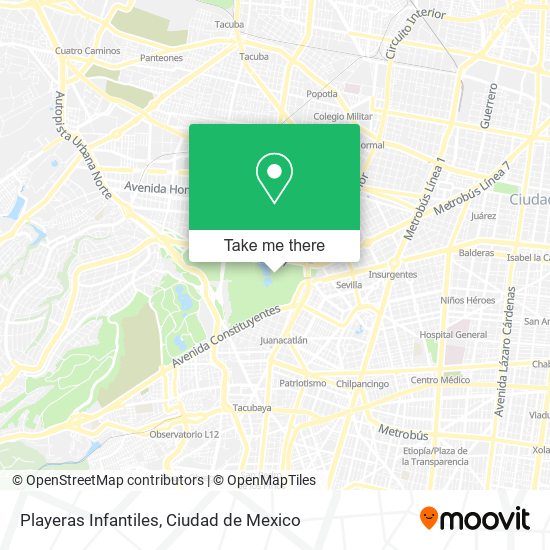 Playeras Infantiles map