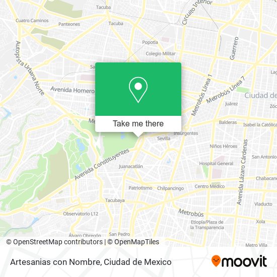 Mapa de Artesanias con Nombre