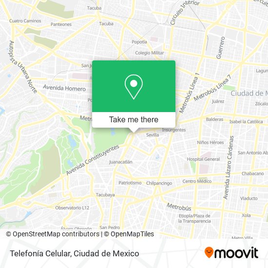 Mapa de Telefonía Celular