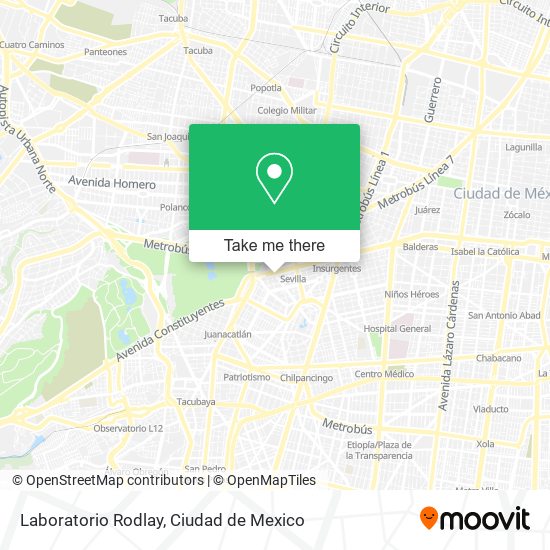 Mapa de Laboratorio Rodlay