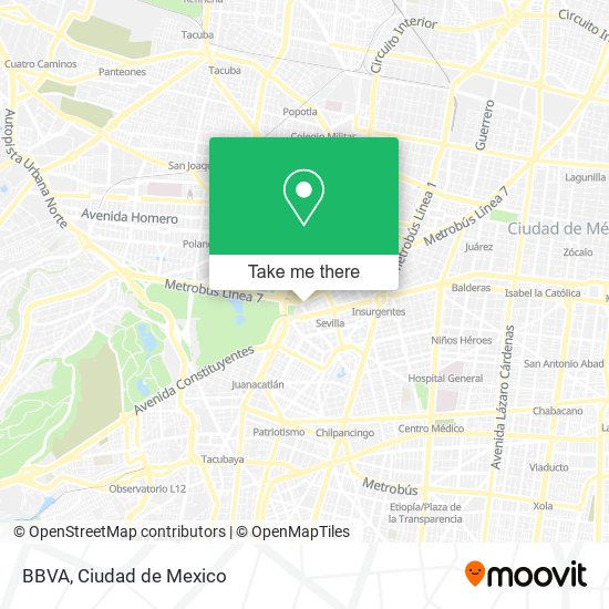 BBVA map