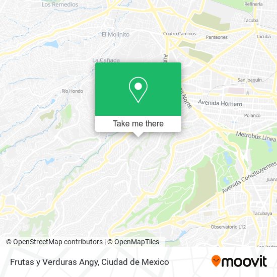 Frutas y Verduras Angy map