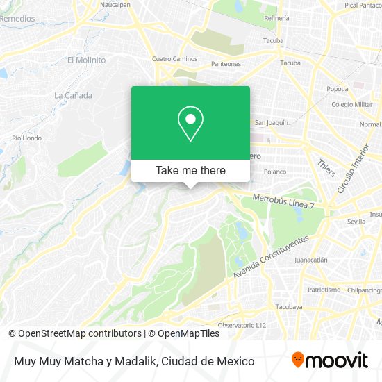 Muy Muy Matcha y Madalik map