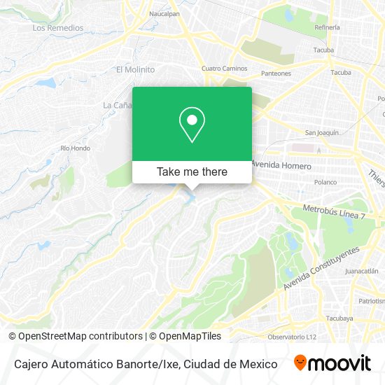 Cajero Automático Banorte/Ixe map