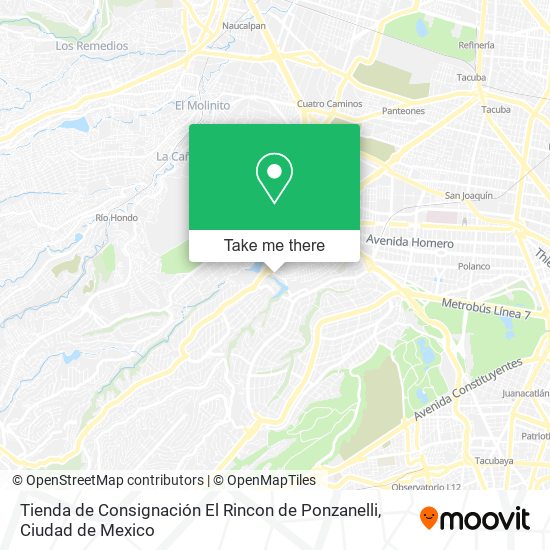 Tienda de Consignación El Rincon de Ponzanelli map