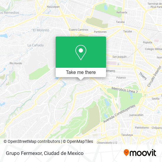 Grupo Fermexor map