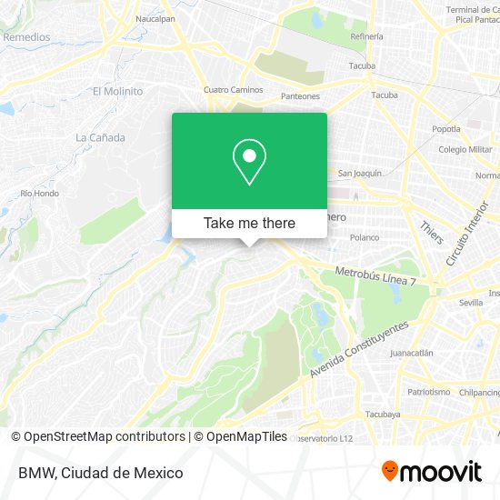 Mapa de BMW