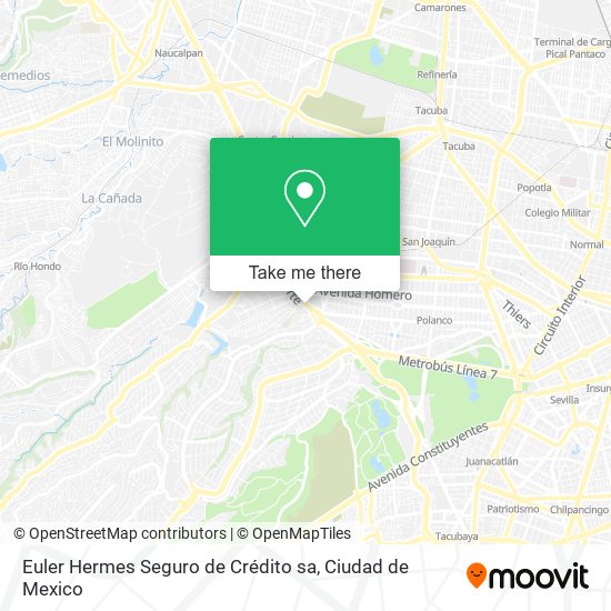 Euler Hermes Seguro de Crédito sa map