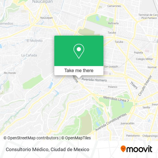 Consultorio Médico map