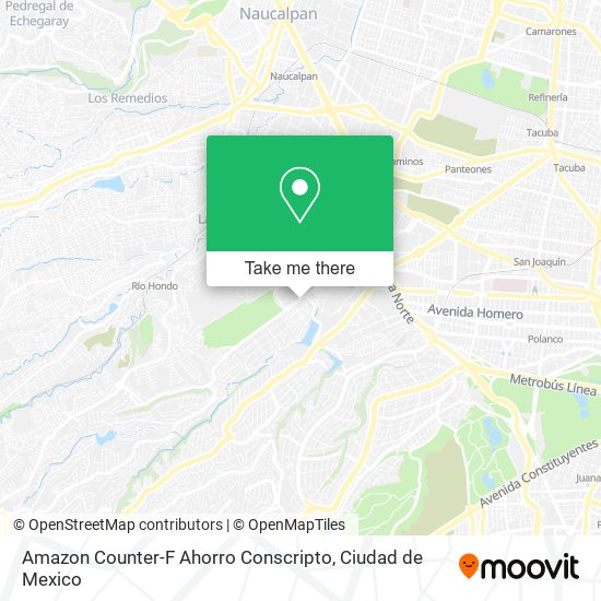 Amazon Counter-F Ahorro Conscripto map