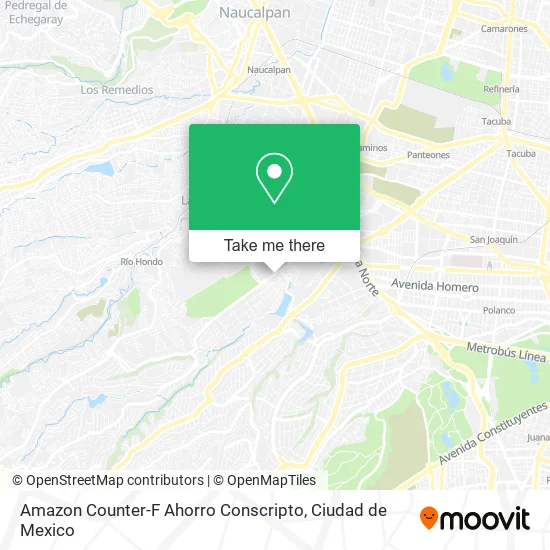 Amazon Counter-F Ahorro Conscripto map