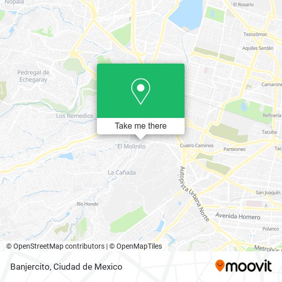 Mapa de Banjercito