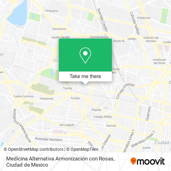 Mapa de Medicina Alternativa Armonización con Rosas