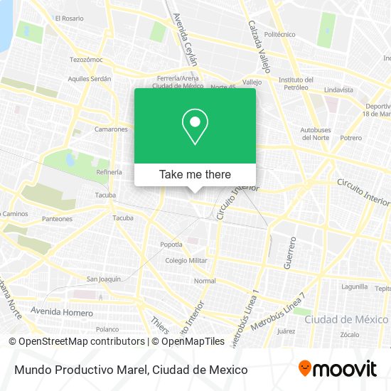 Mapa de Mundo Productivo Marel