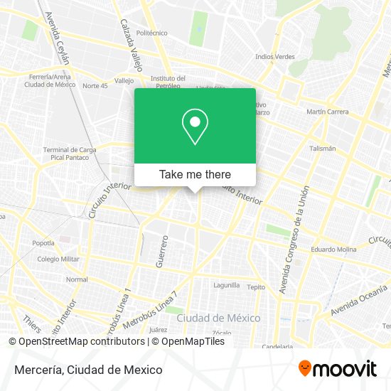 Mercería map