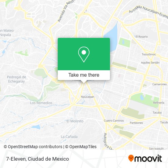 Mapa de 7-Eleven