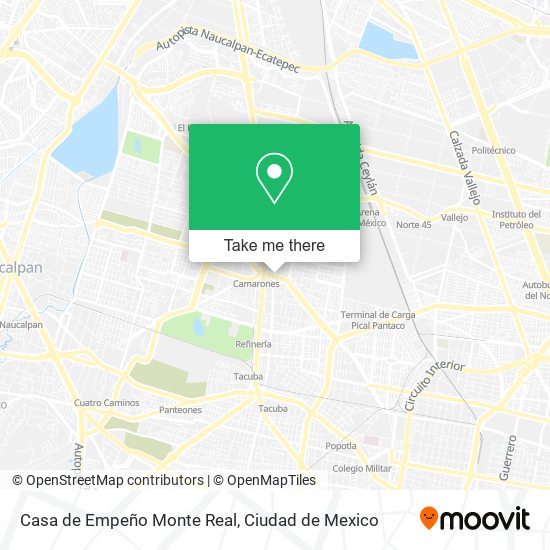 Casa de Empeño Monte Real map