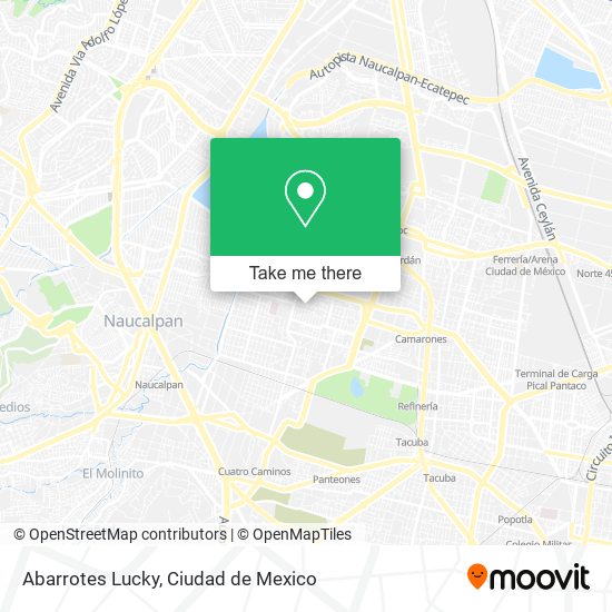 Abarrotes Lucky map