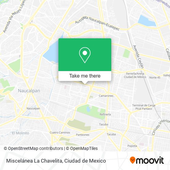 Miscelánea La Chavelita map