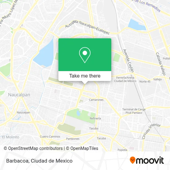 Barbacoa map