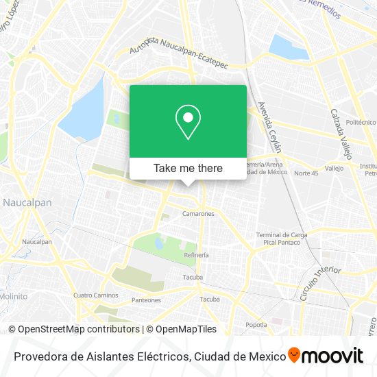 Provedora de Aislantes Eléctricos map